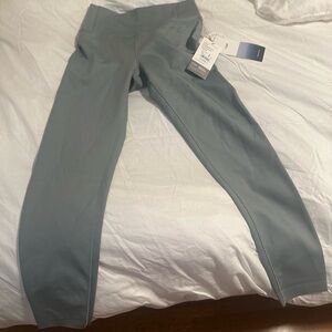 Vuori Women's Gray/light sea blue-ish, green-ish Leggings, never worn
